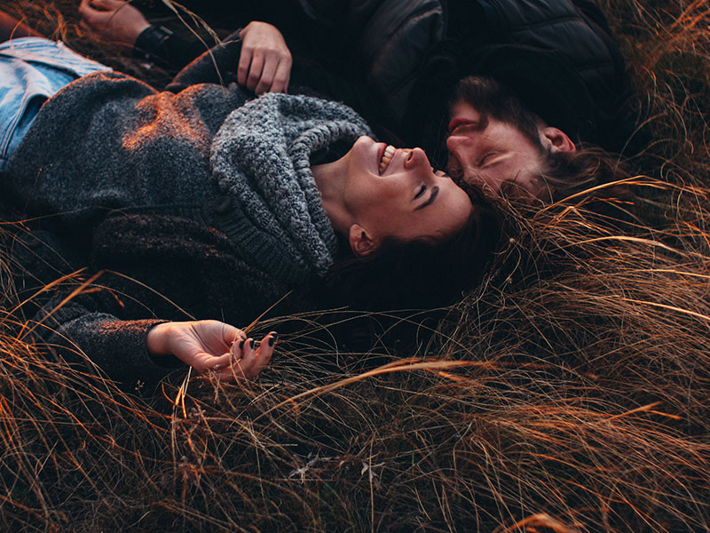 A couple that knows how to make their new relationship strong.